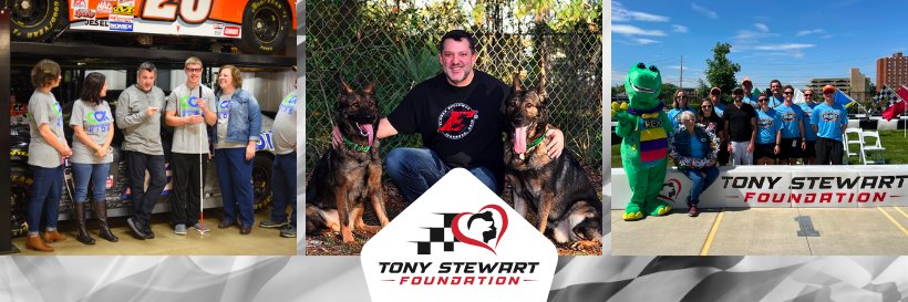 Tony Stewart - TSF banner