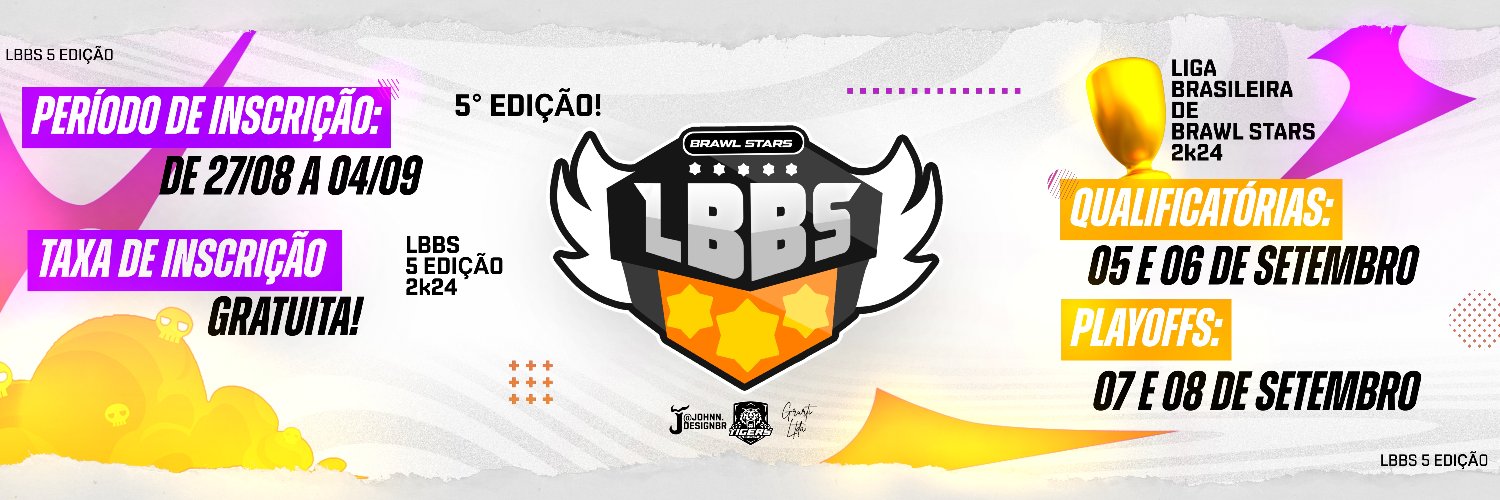 Liga Brasileira de Brawl Stars #LBBS5 banner