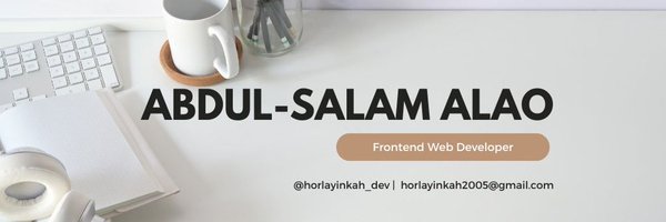 dev_olayinka Profile Banner