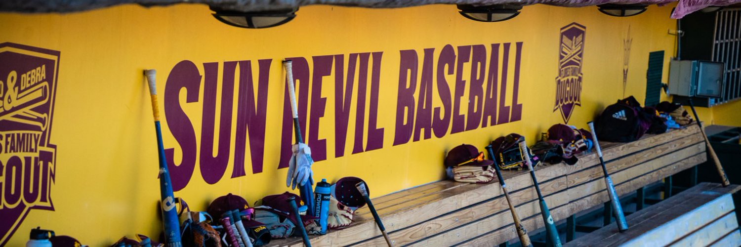 Sun Devil Baseball Profile Banner