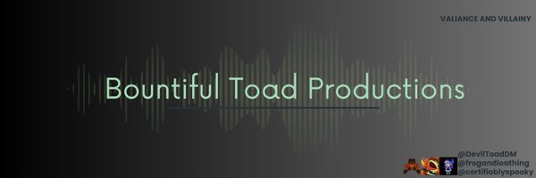 bountifultoad Profile Banner