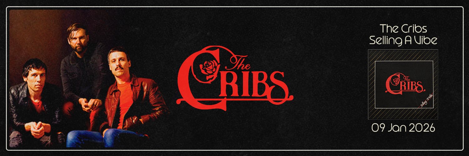 The Cribs banner
