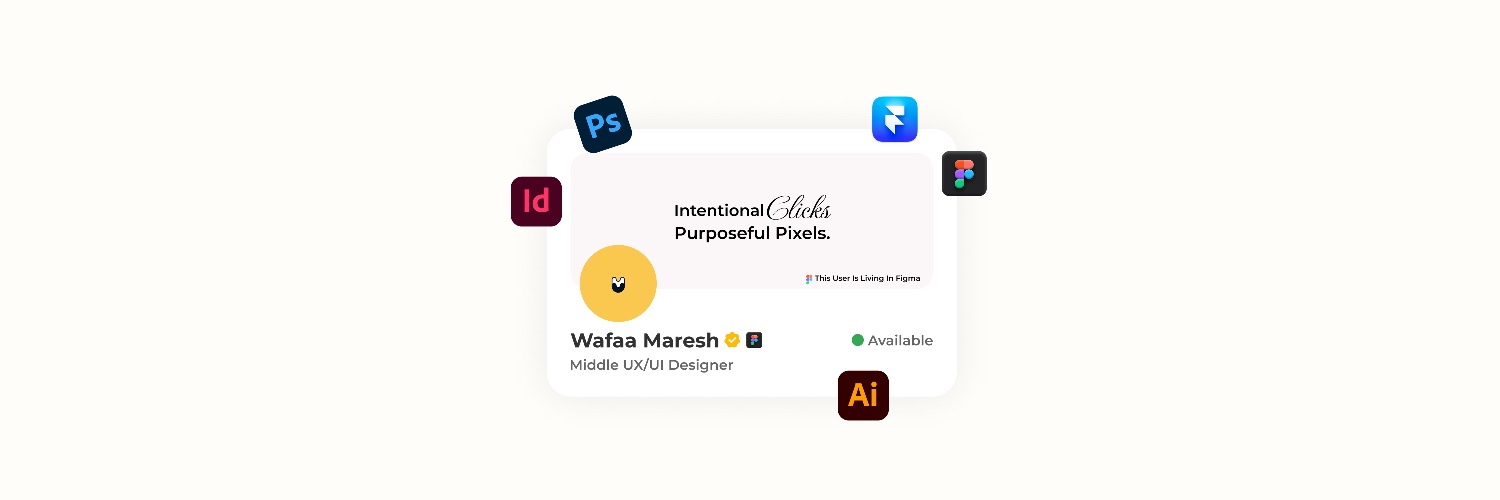وفاء مارش | UX/UI Designer banner