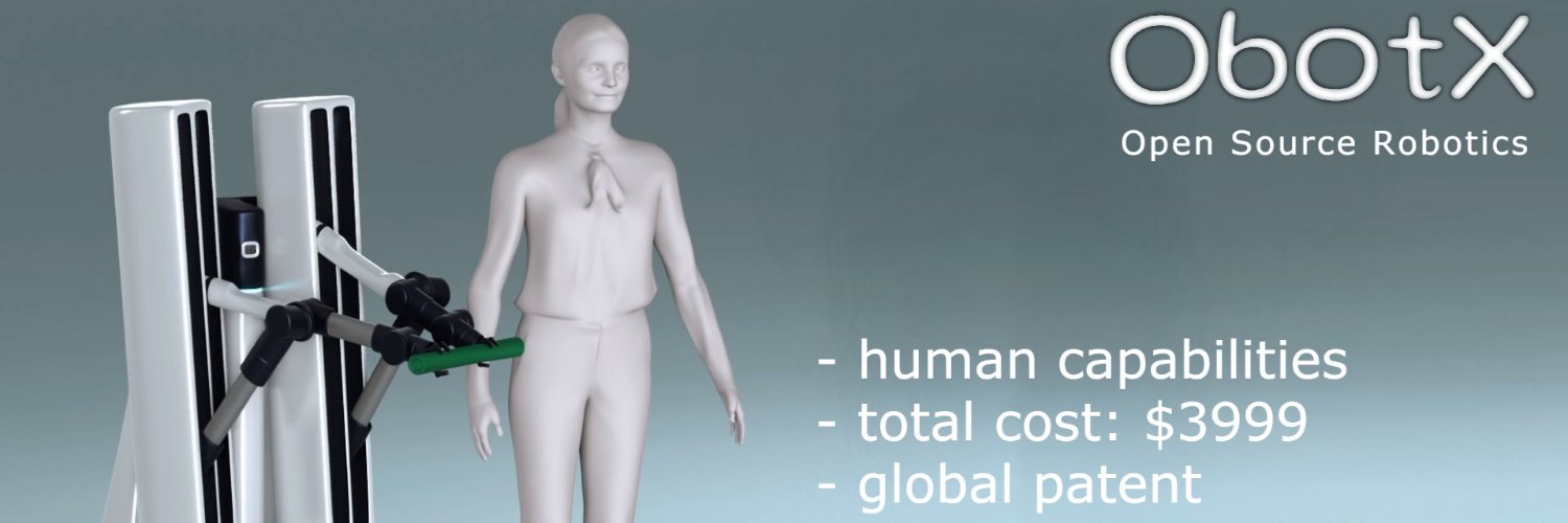 ObotX - Open Source Robotics banner