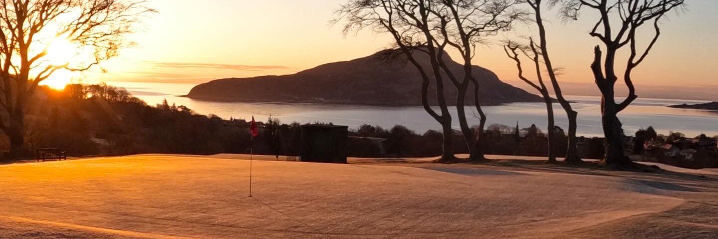 Arran Golf banner