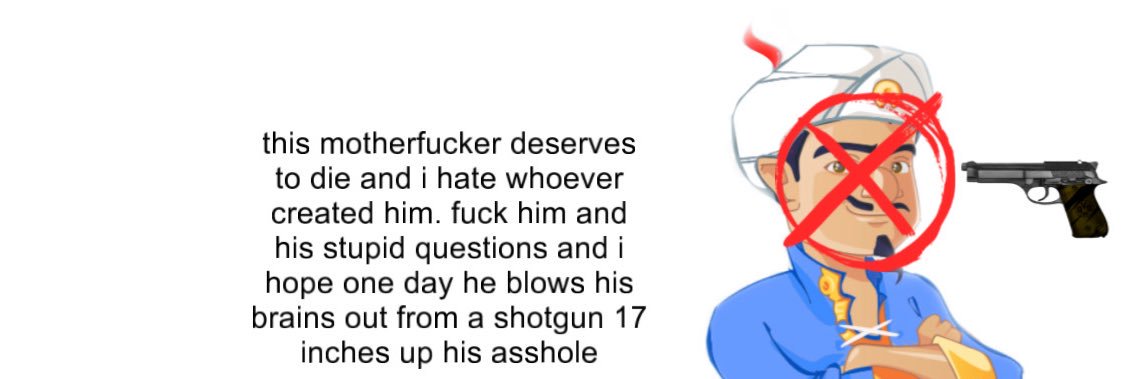 akinator #1 hater banner