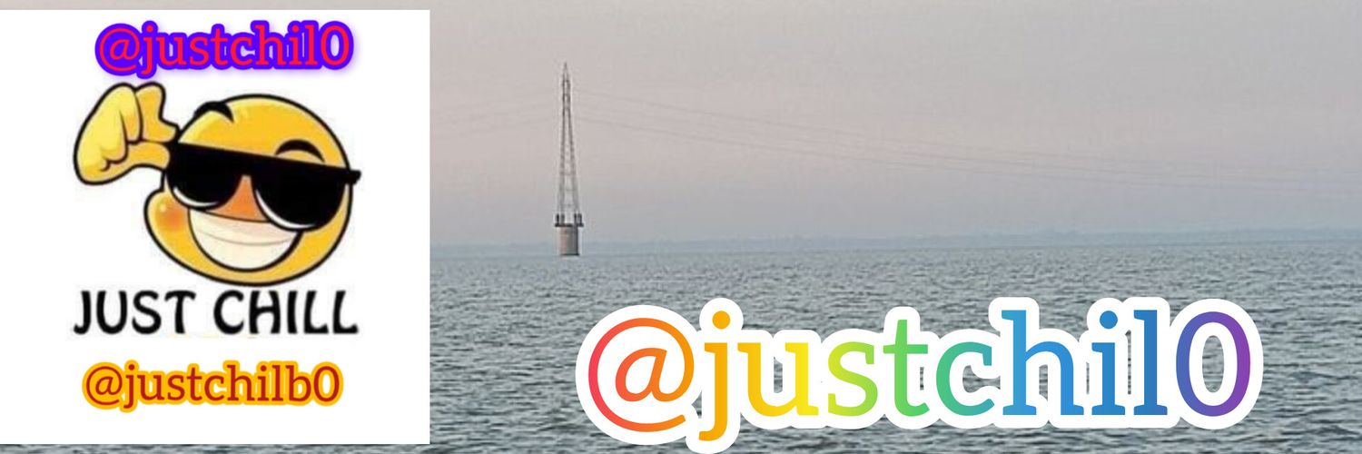 JUST CHILL banner
