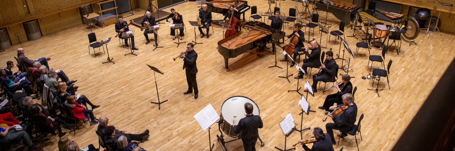 Birmingham Contemporary Music Group's banner