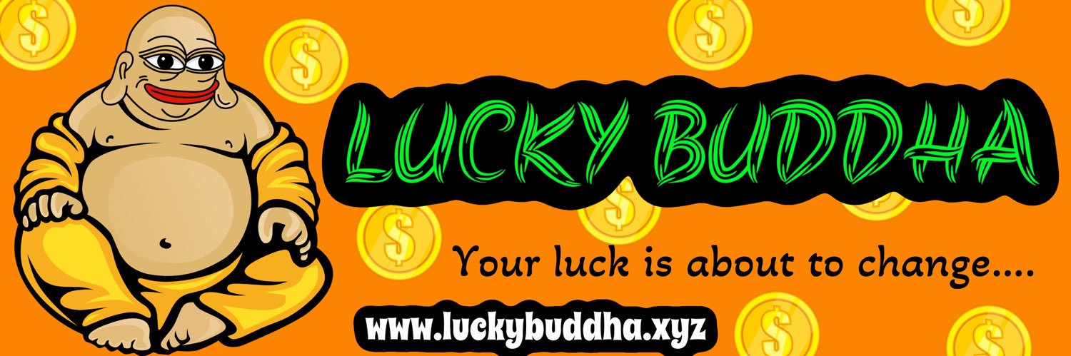 Lucky Buddha banner