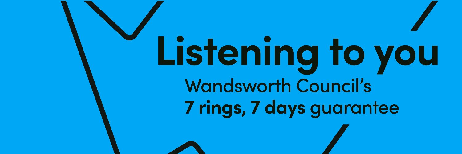 Wandsworth Council's banner