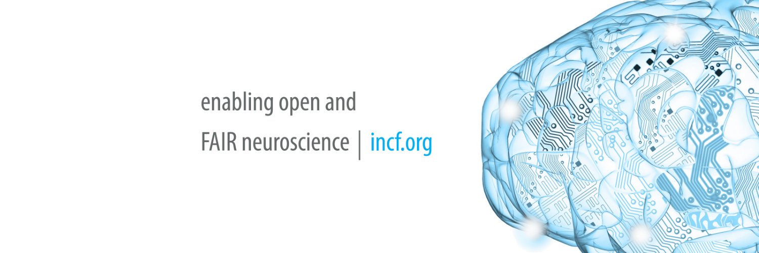 INCF's banner
