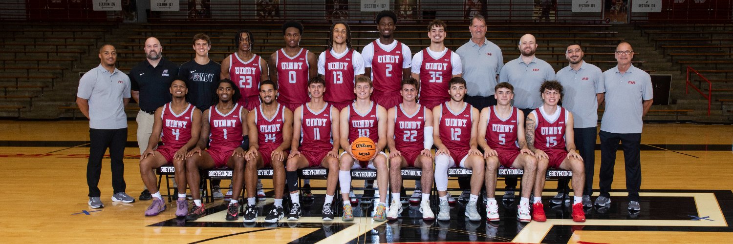 UIndy Men's Basketball's banner