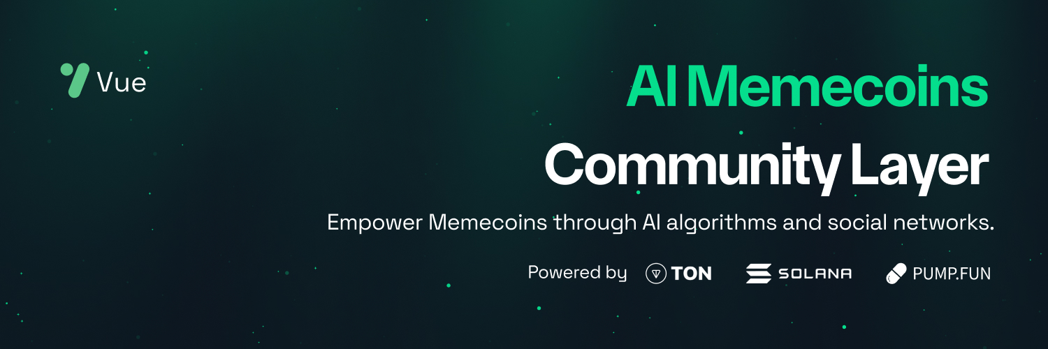 Vue $V 🤖 AI Memecoin banner