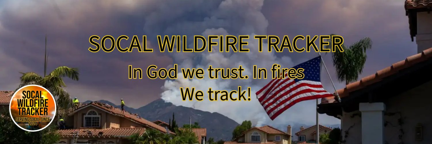 SoCal Wildfire Tracker's banner