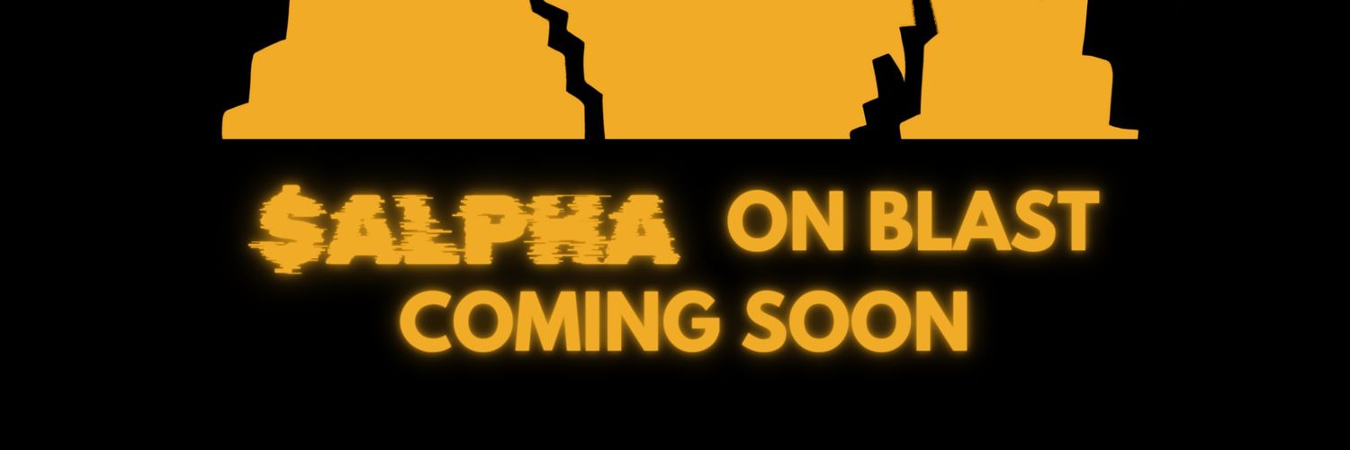 ALPHA banner