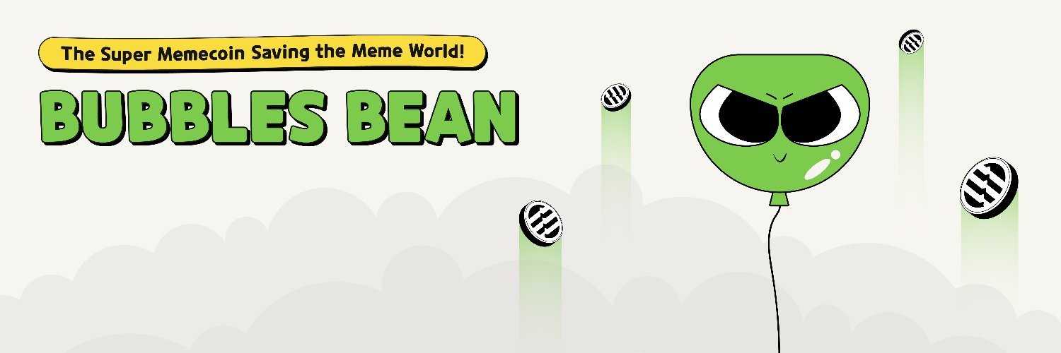 Bubbles Bean banner
