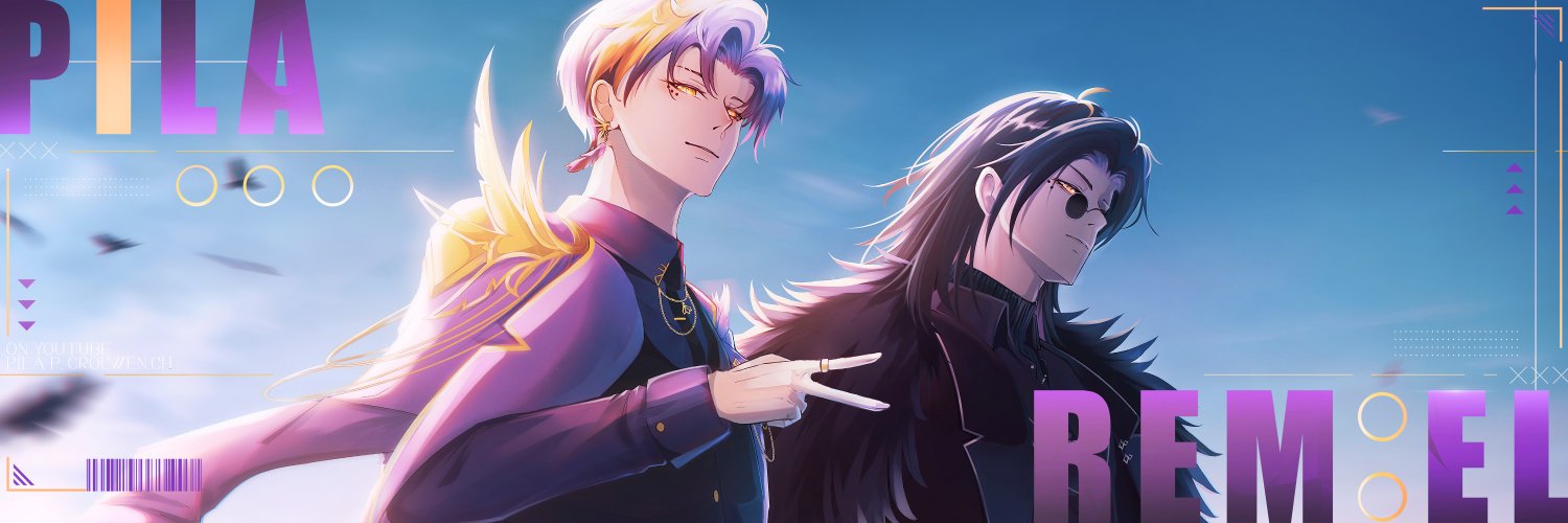 Remiel R.crowen 🕊️Vtuber TH banner