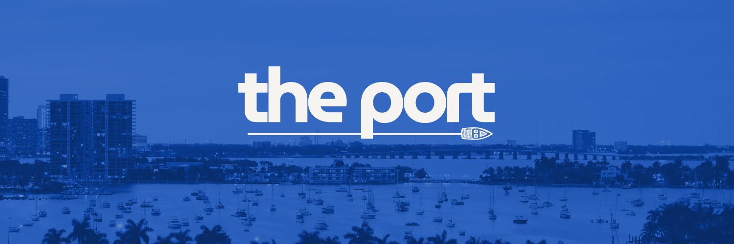 The Port's banner