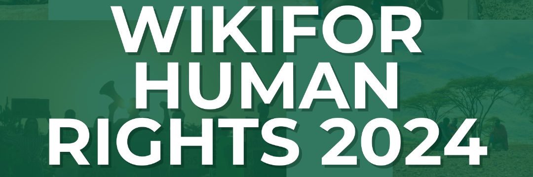 Wiki for Human Right banner