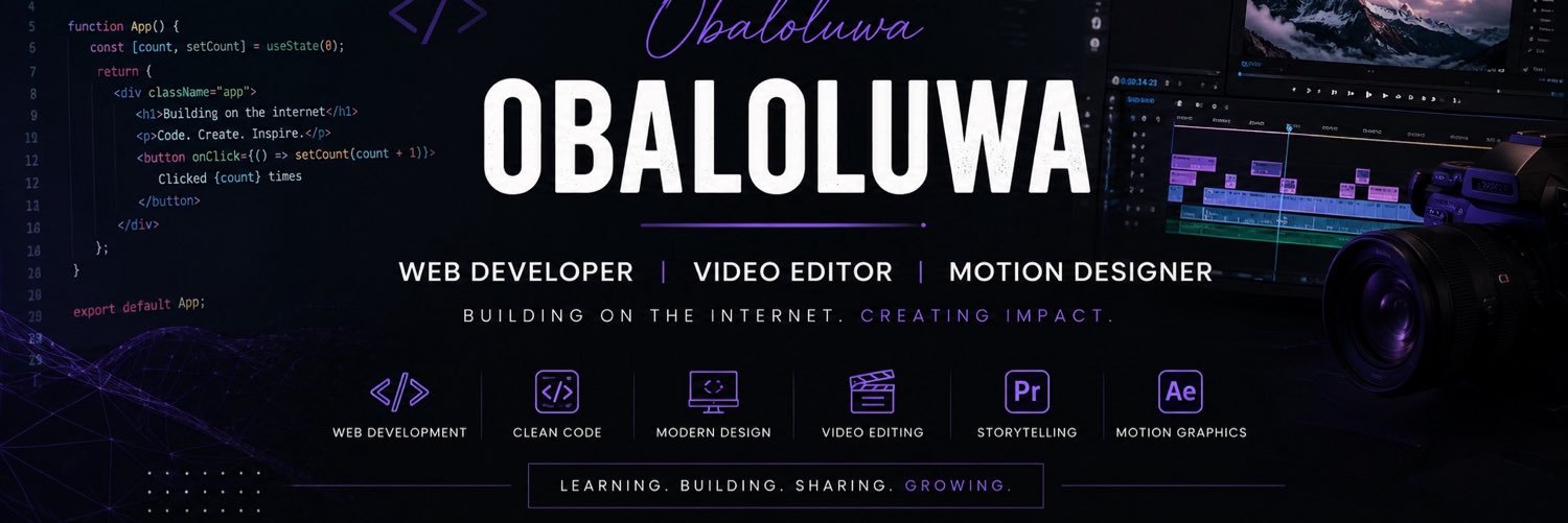 itsobalolu's profile banner image