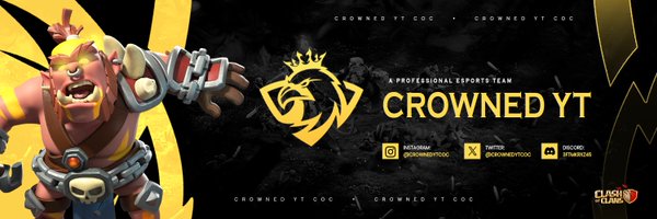 CrownedYTCoC Profile Banner