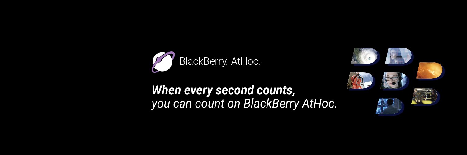 AtHoc's profile banner image