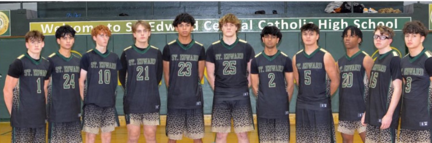 St. Edward Green Wave Basketball banner