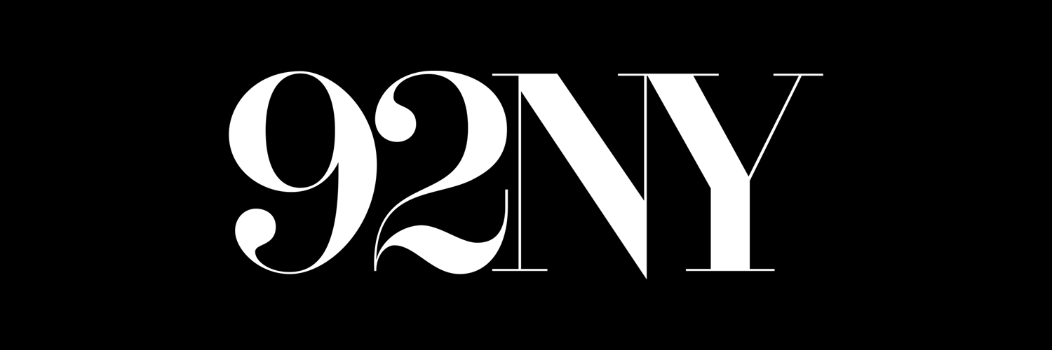 The 92nd Street Y, New York Profile Banner