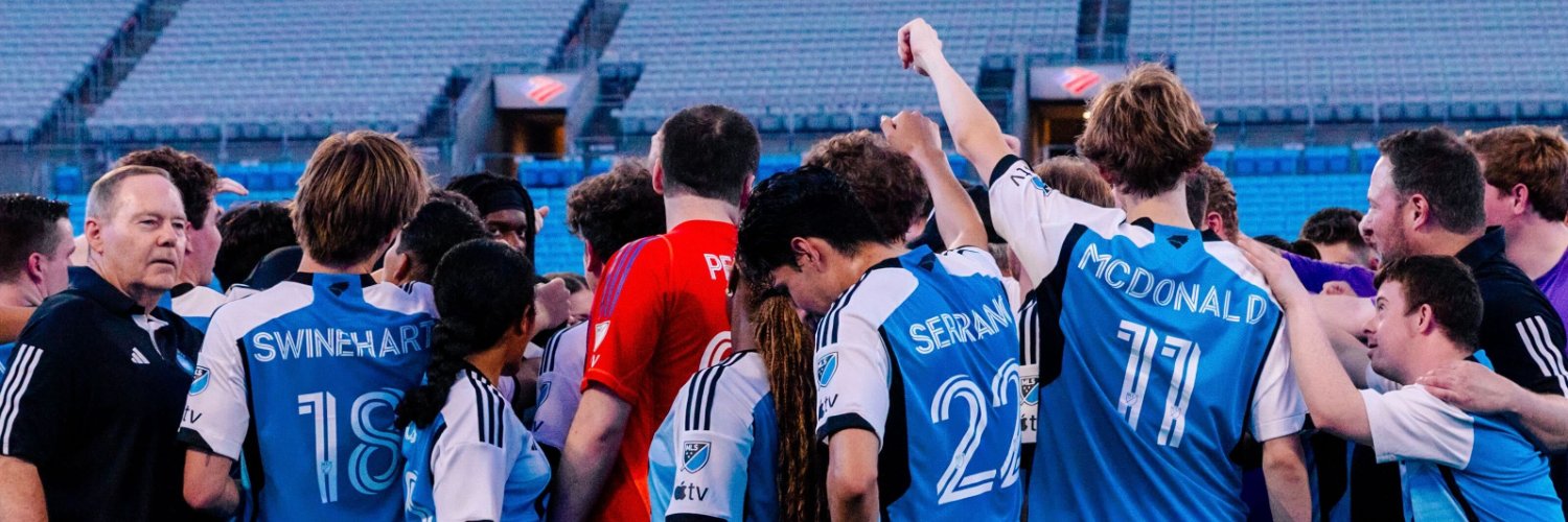 Charlotte FC Unified's banner
