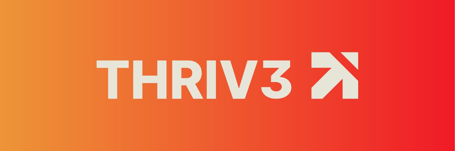 Thriv3 banner