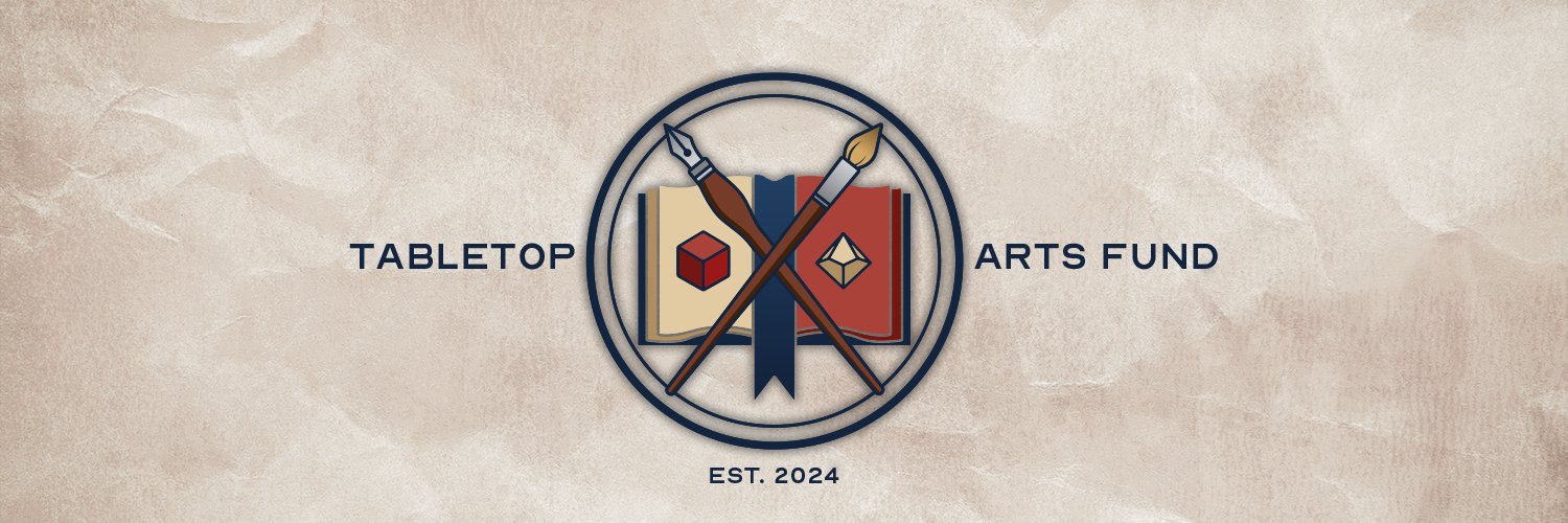 Tabletop Arts Fund banner