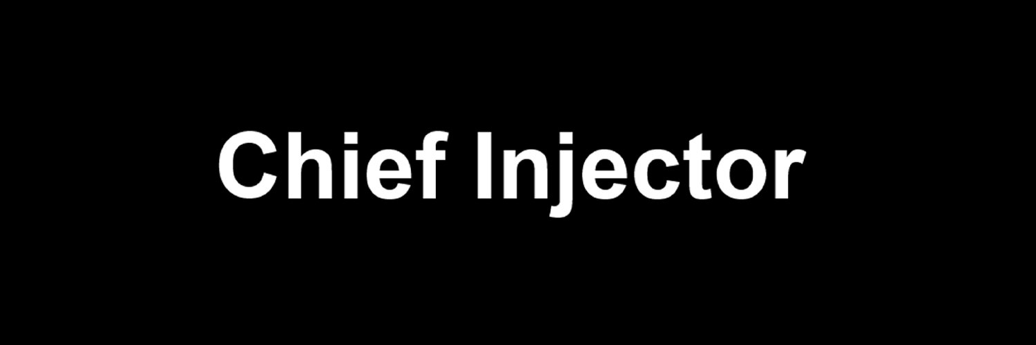 Chief Injector banner