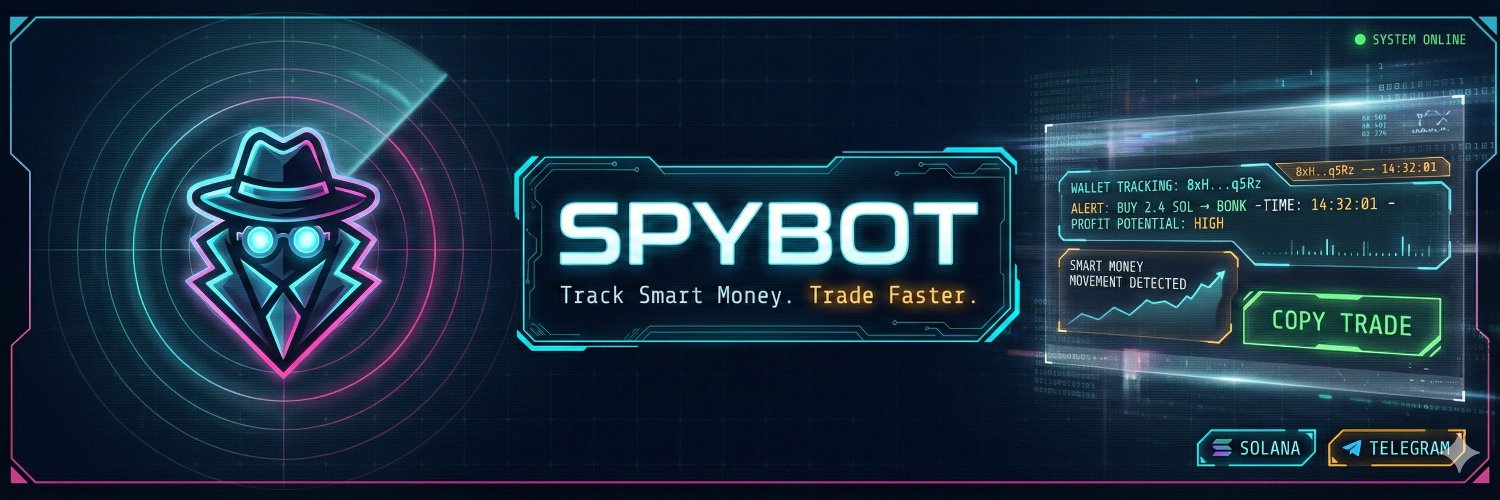 SpyBot | Solana Wallet Tracker banner