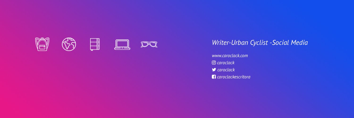 caroclack's profile banner image