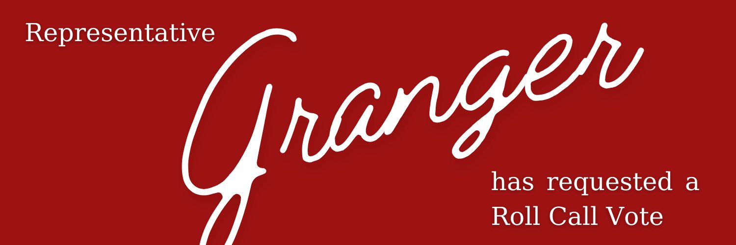 Rep. Michael Granger's banner