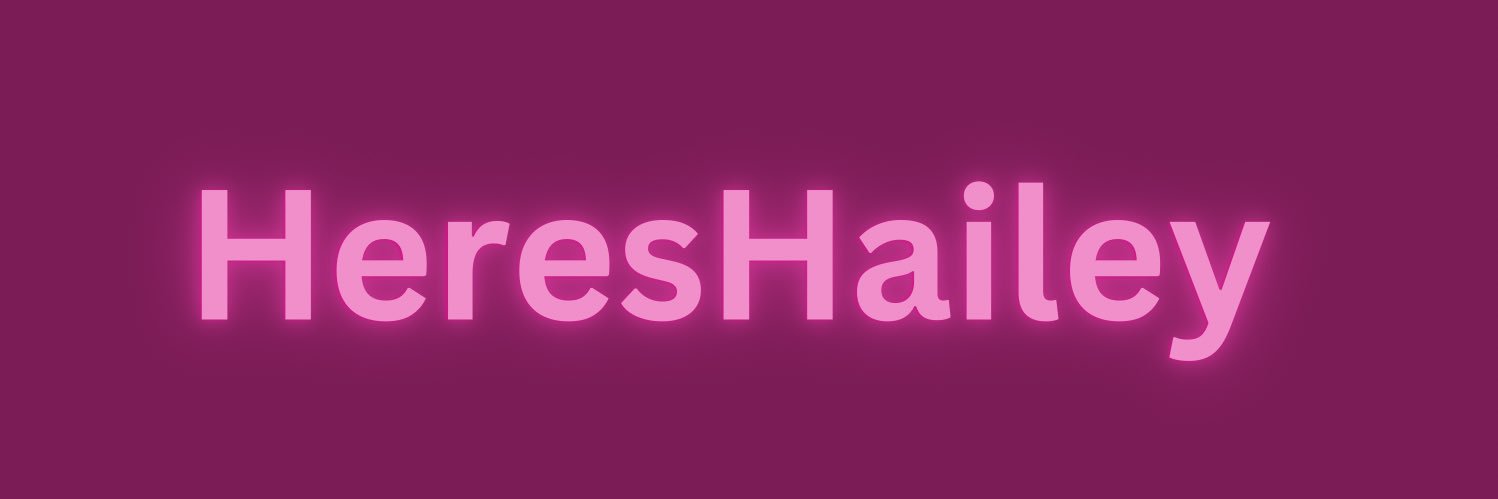 HeresHailey banner