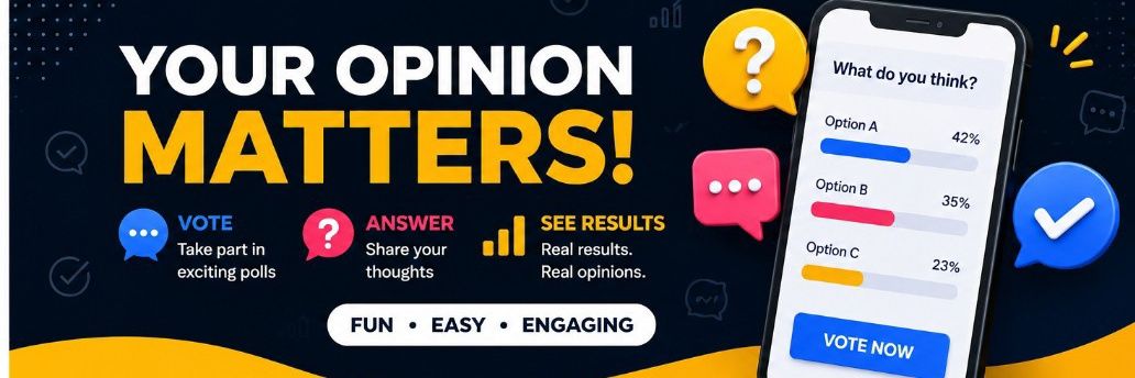 Polls & Questions banner
