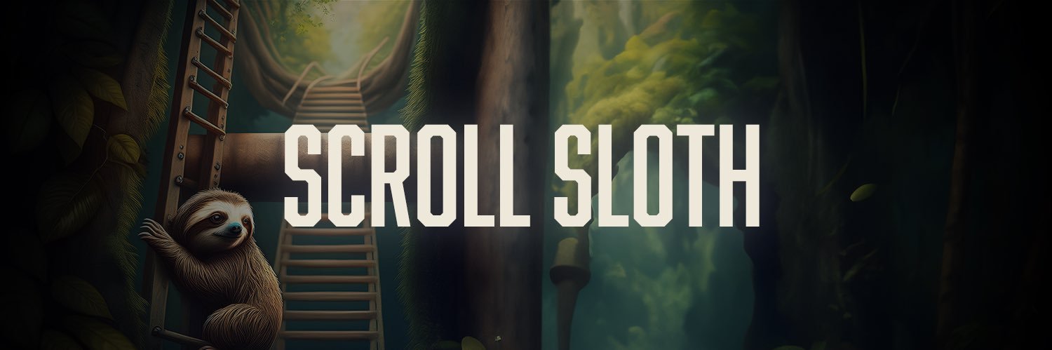 Scroll Sloth banner