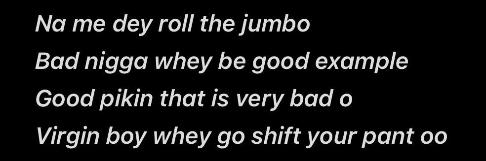 Very good bad boy's banner