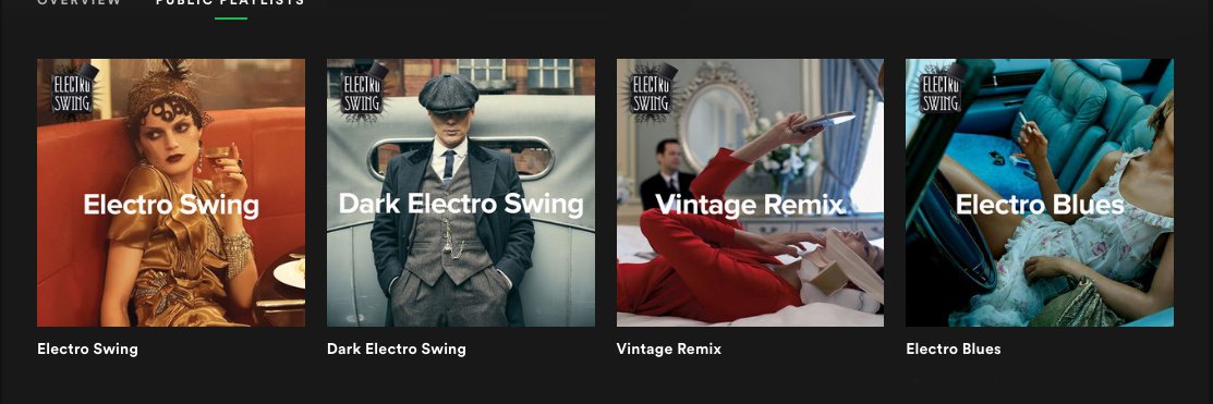 Electro Swing banner