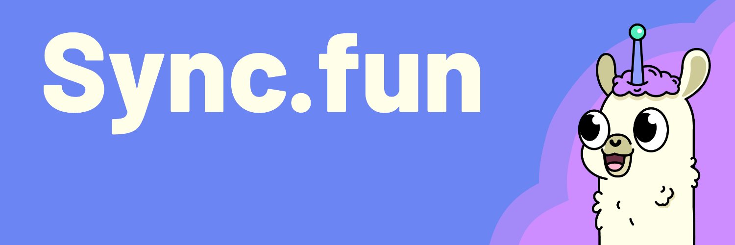 Sync.fun banner