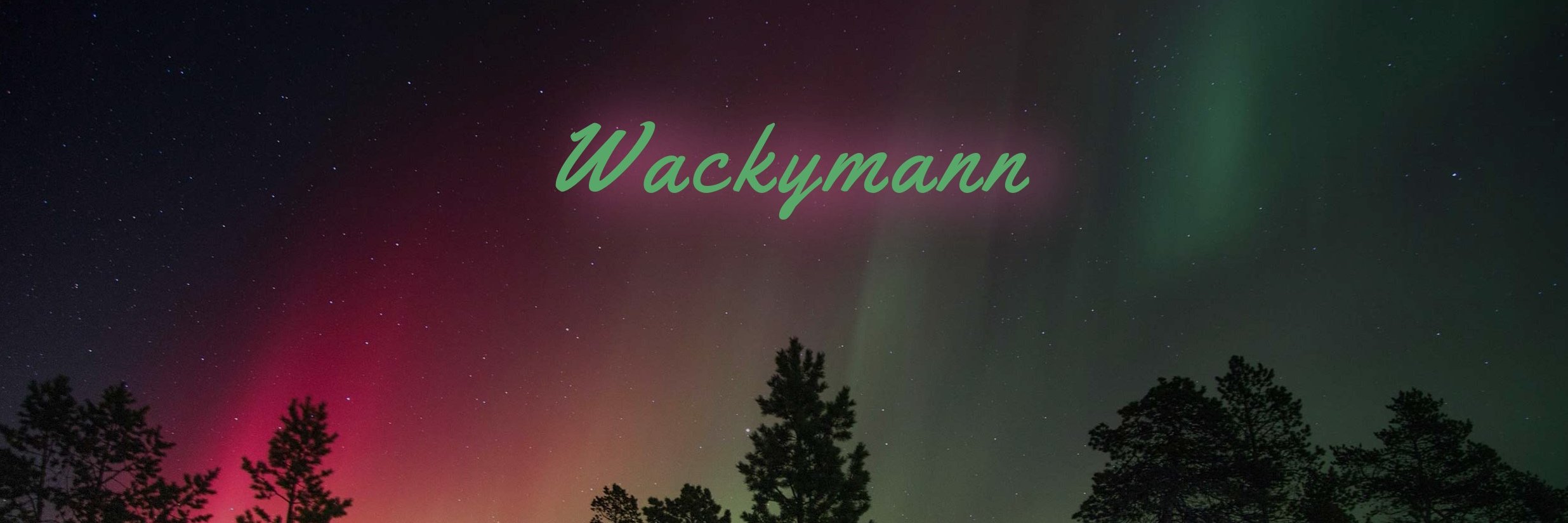 Wackymann's profile banner image