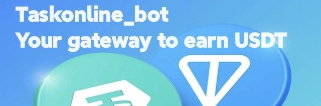 Taskonlinebot banner