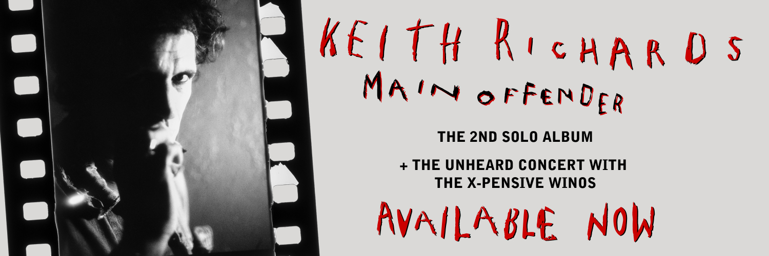Keith Richards's banner
