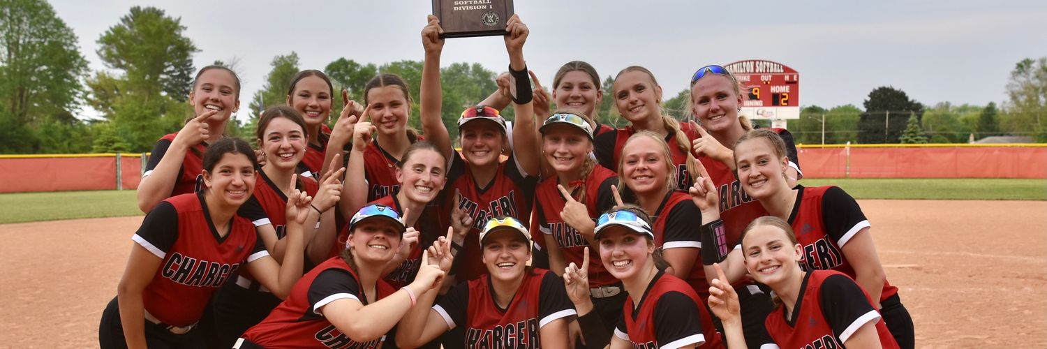 Hamilton Chargers Softball banner