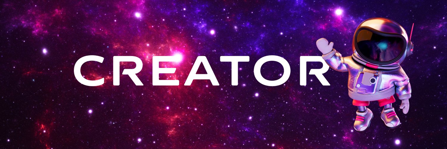Creator banner