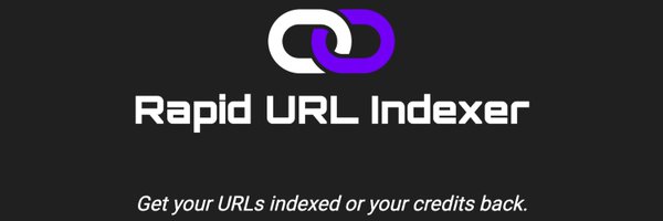 RapidURLIndexer Profile Banner