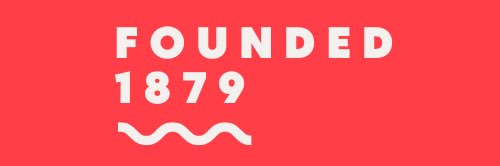 FOUNDED1879 banner