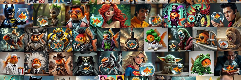 Goldfish on BASE's banner
