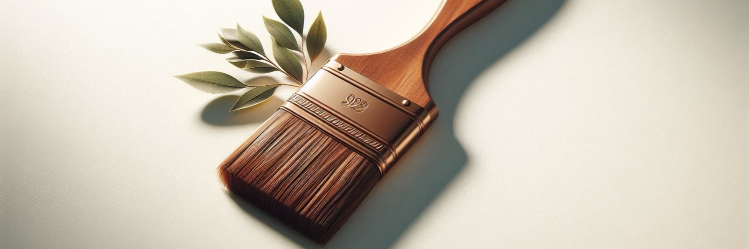Bürstenpinsel banner